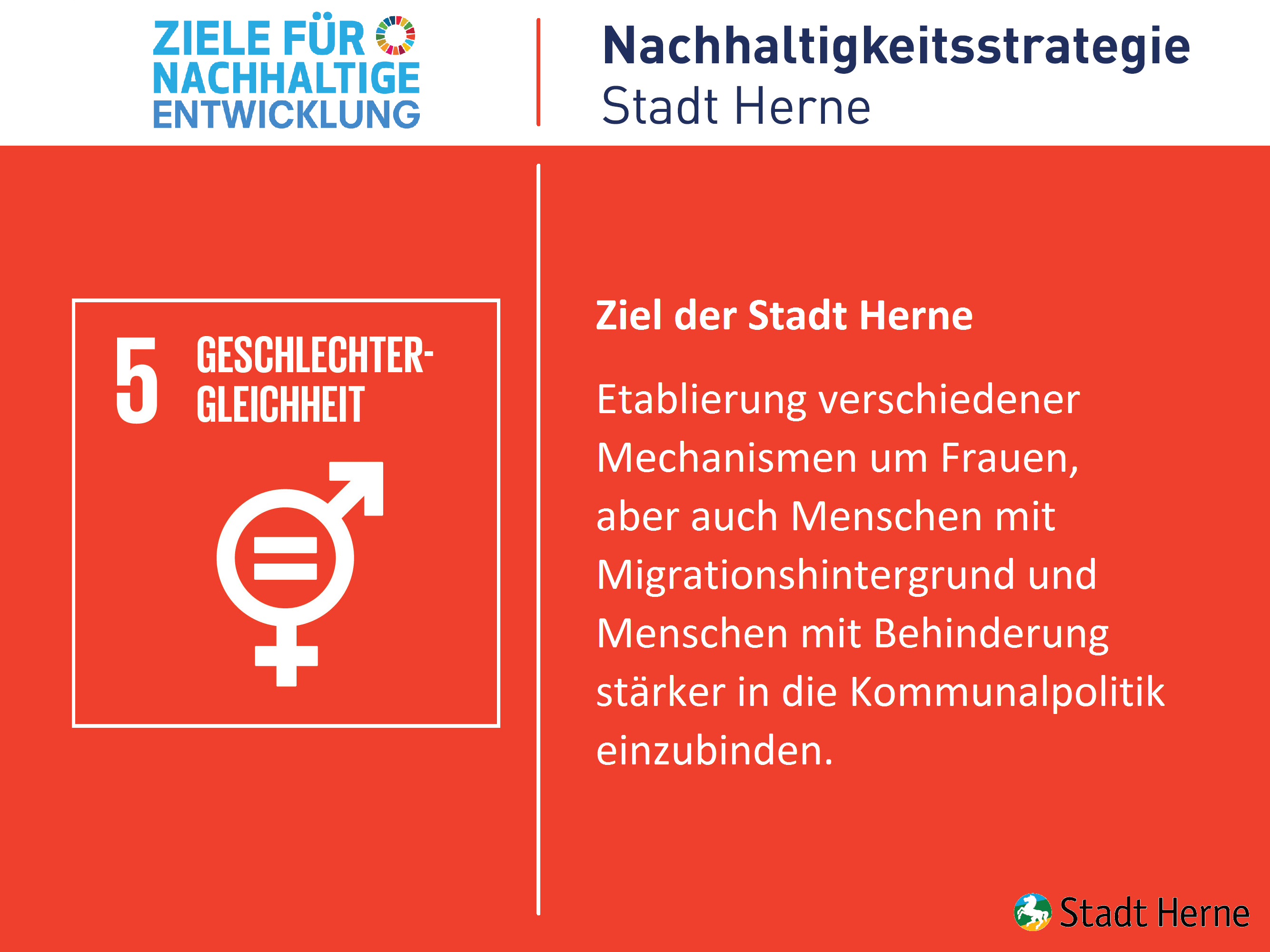 Geschlechtergleichheit