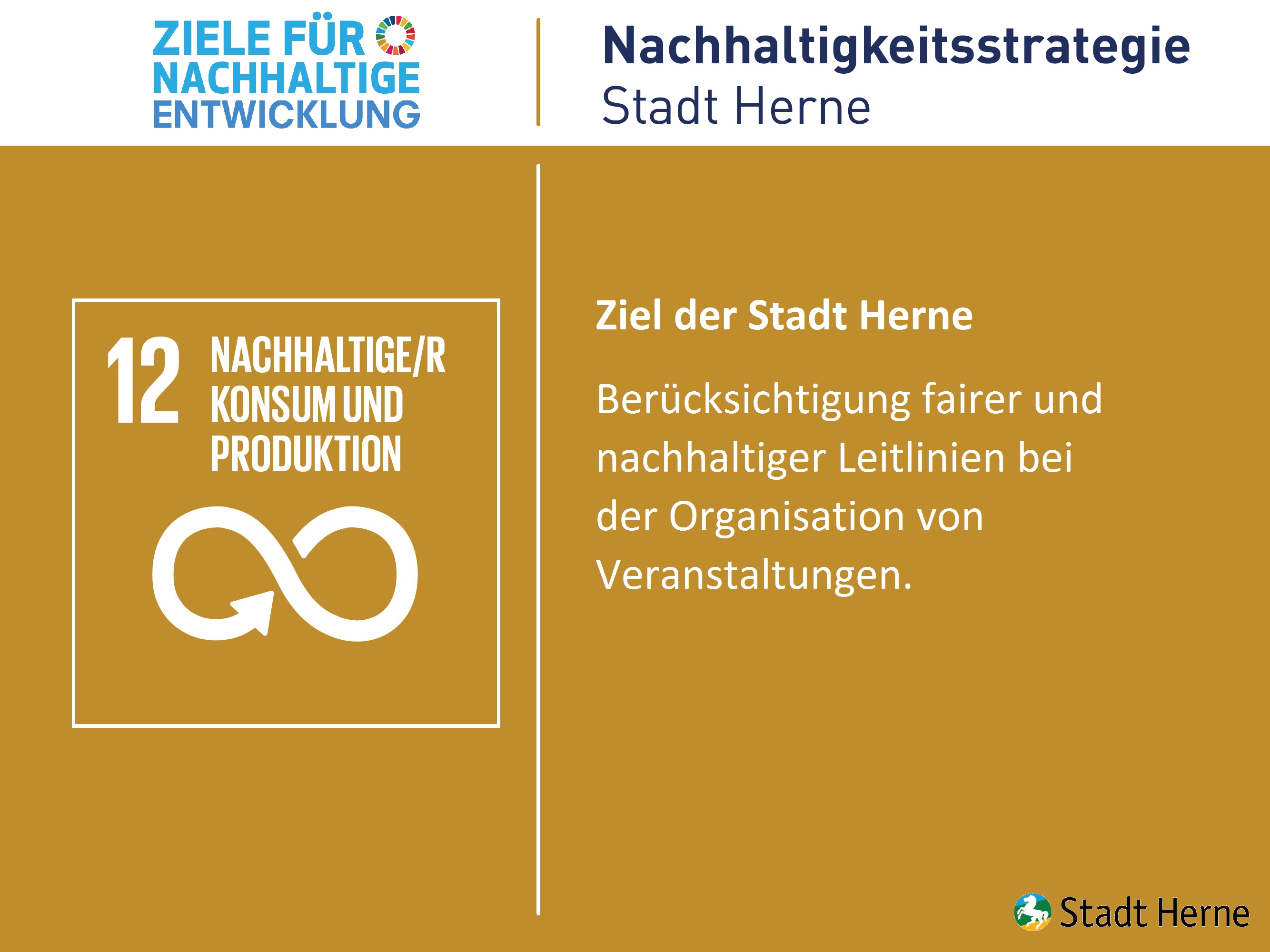 Nachhaltiger Konsum und Produktion