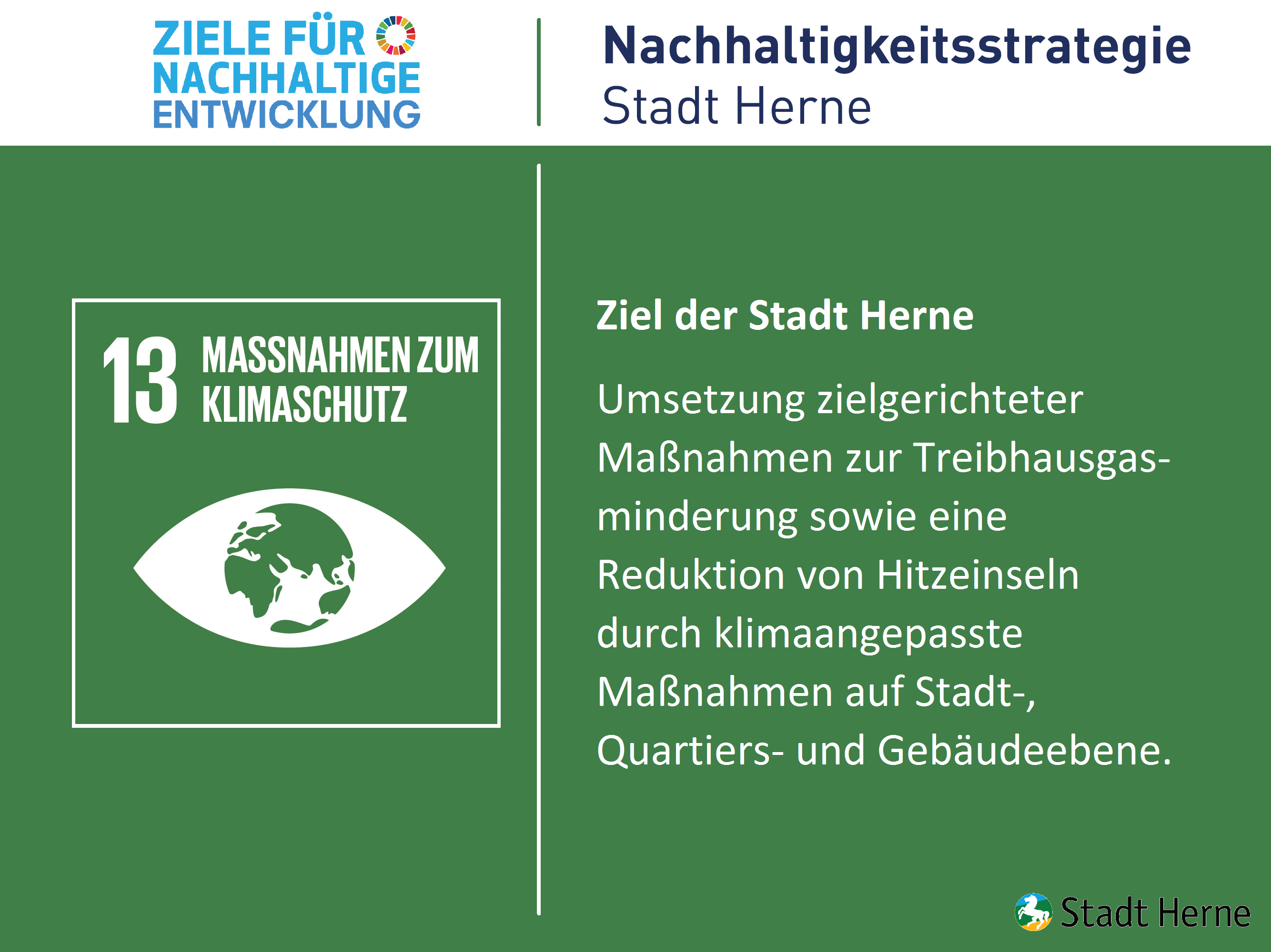 Maßnahmen zum Klimaschutz
